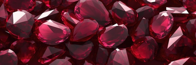 Background of rubies