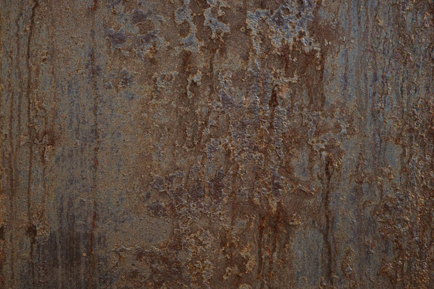 Background rusty metal texture Backdrop for design Horizontal image