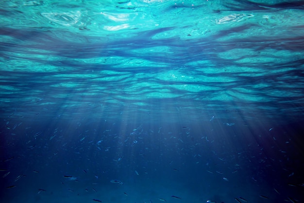 Background sand on the beach underwater