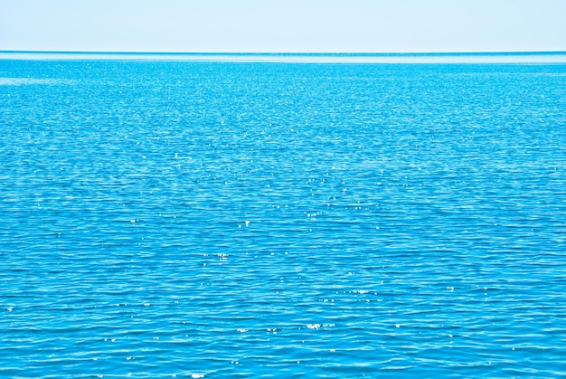 波のある海水の背景