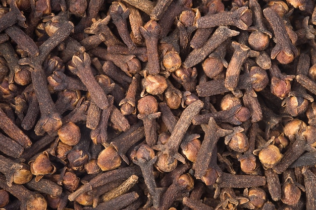 Background  seed cloves