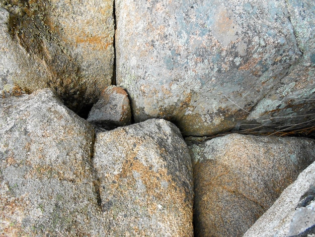 background several large mountain stones