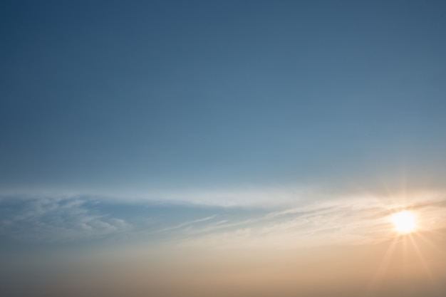 Background of sky and clouds