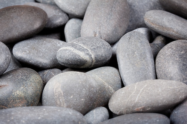 Background of small sea stones