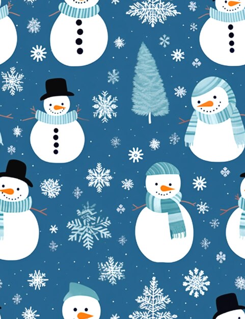 background for snowmen