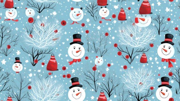 Photo background for snowmen