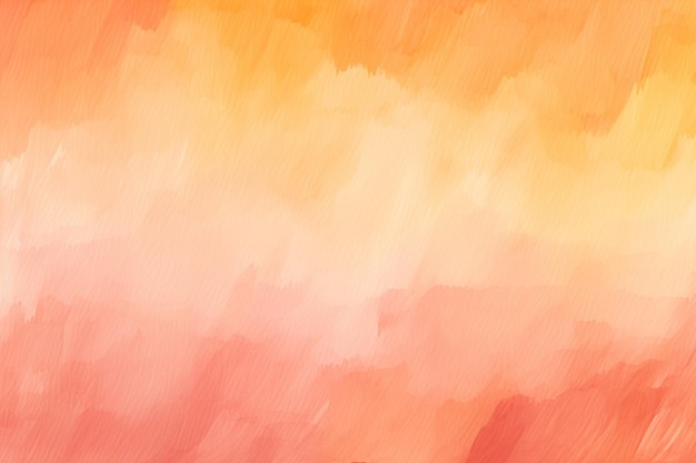 Background of soft pink and orange watercolour painting