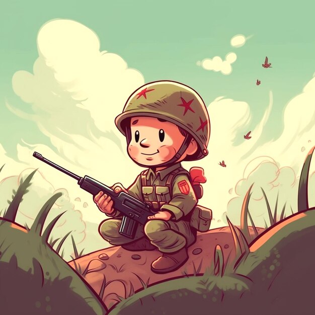 Background for soldier