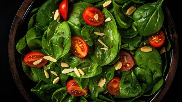 Background spinach vegan food nutrient