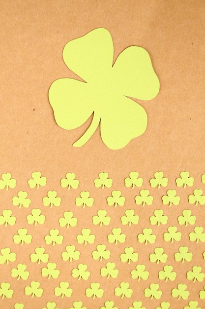 Photo background for st patrick39s day silhouettes of green clover