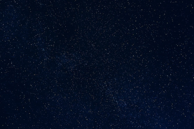 Photo background of starry dark night sky with stars