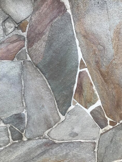 Photo background of a stone covering of a wall