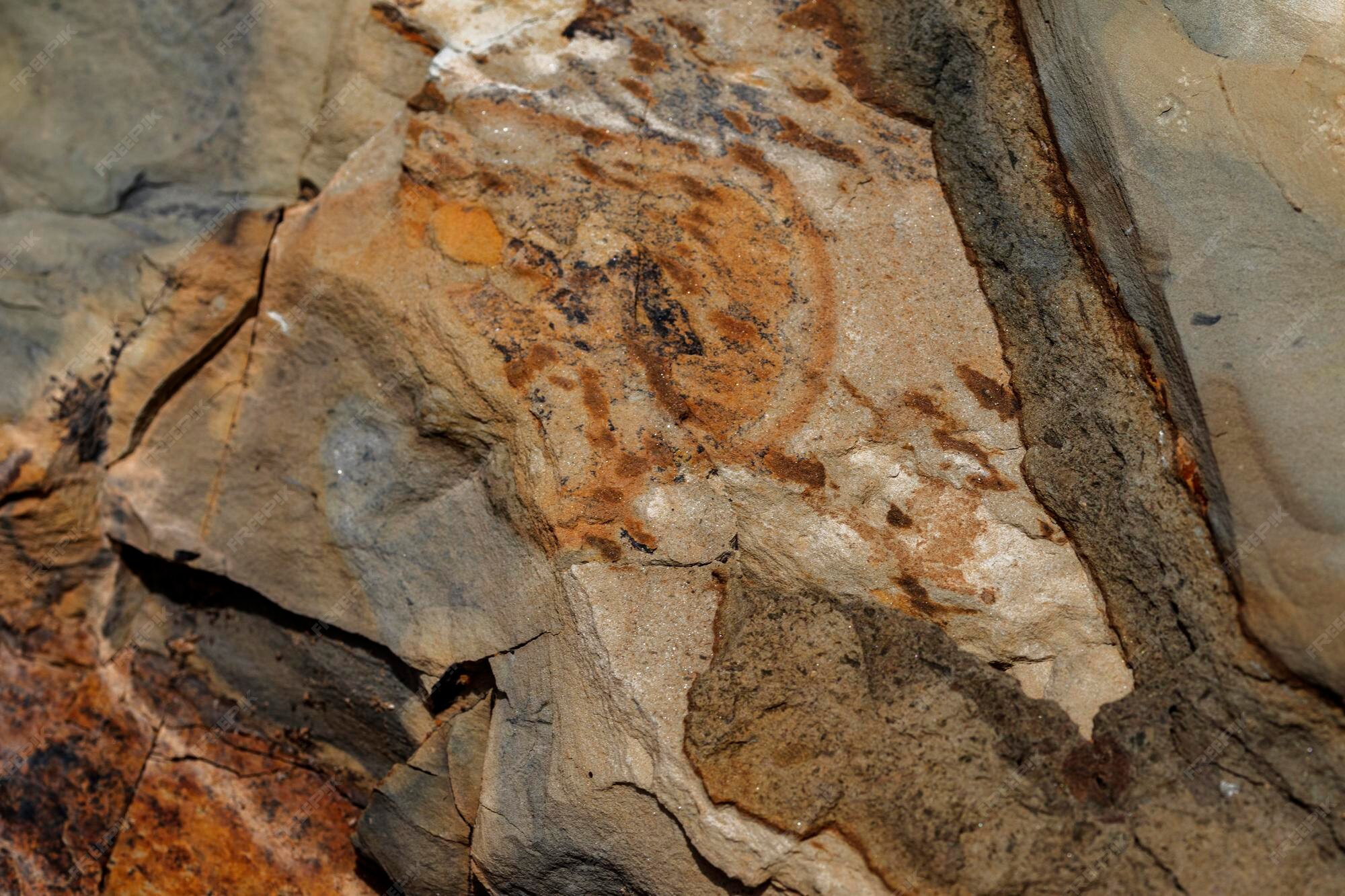 Premium Photo | Background of a stone and metal texture. the perfect