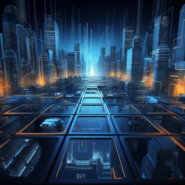 Background technology smart city