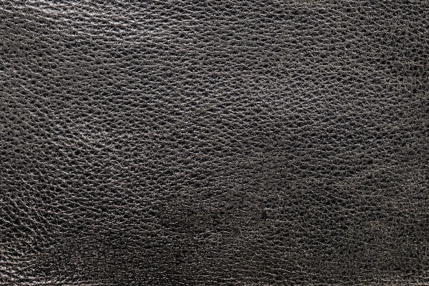 Background texture black leather. close-up of the layout structure