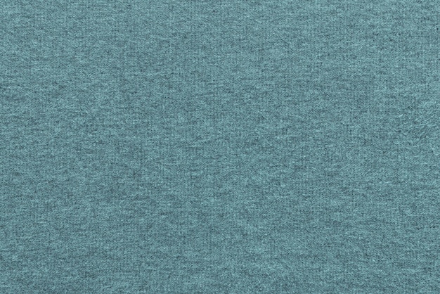 Background and texture of blue green color of soft knitted fabric of big resolution