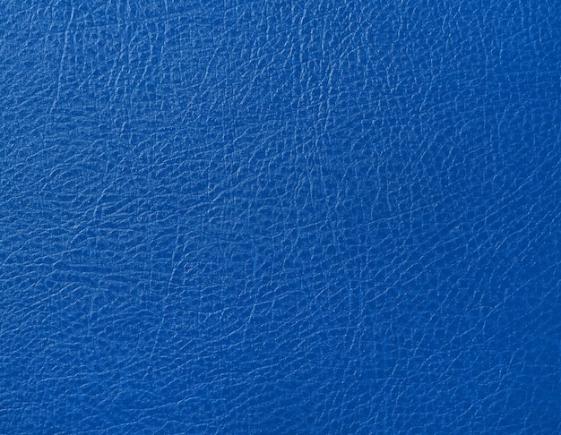 Background texture of blue natural leather