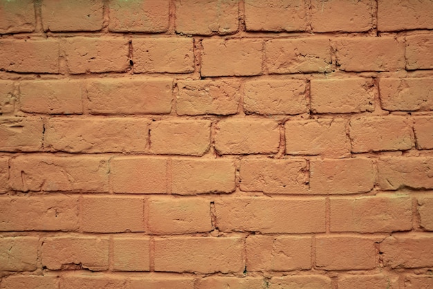 Background texture of brickwork painted wall