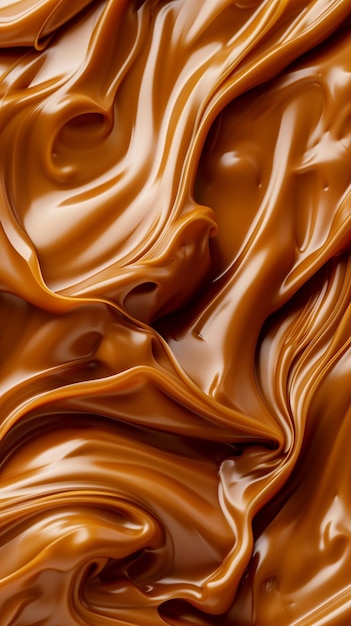 Background texture of caramel
