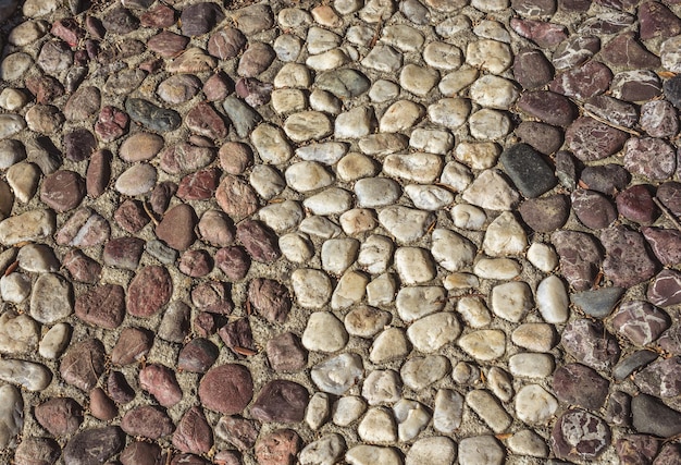 Background texture consist of full of little pebbles