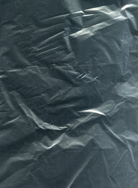 background texture of dark polyethylene