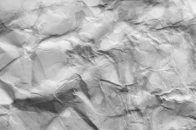 background and texture of Dirty grey crumpled paper