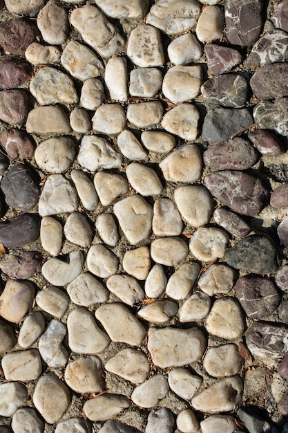Background texture of little pebbles Stones