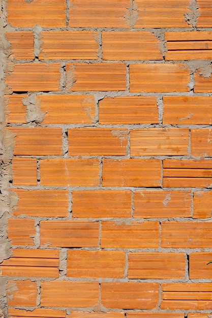 Photo background and texture made of bricks