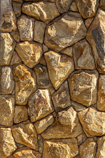 Background and texture made of stones