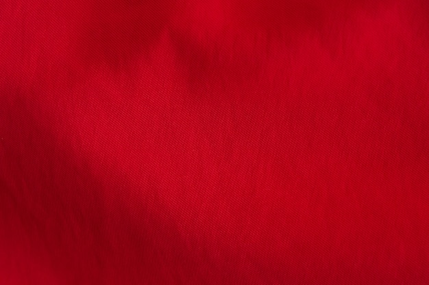 写真 波状の赤いカトンの背景テクスチャ。