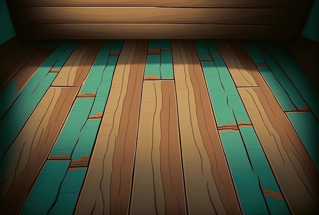 Background texture of an old wooden floor