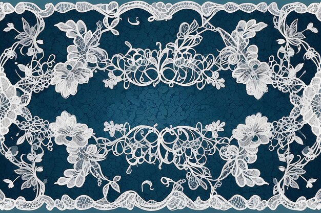 Background Texture Pattern Lace Border H5