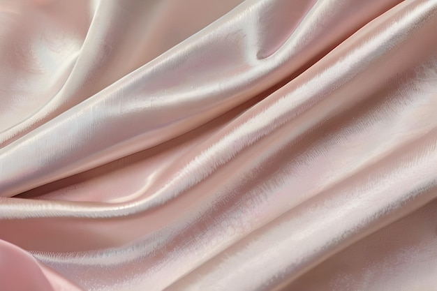 background and texture of pink silk fabric