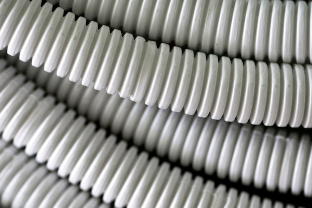 Background texture of Plastic hose for wire.