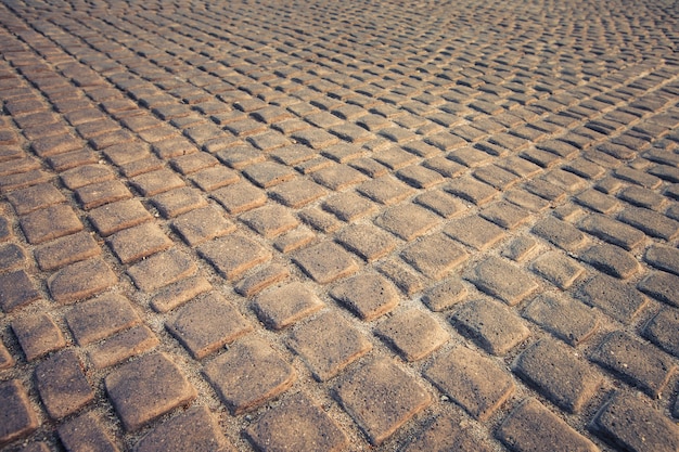 Background and texture of stone floor, vintage color style