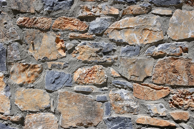 石の壁の背景のテクスチャ