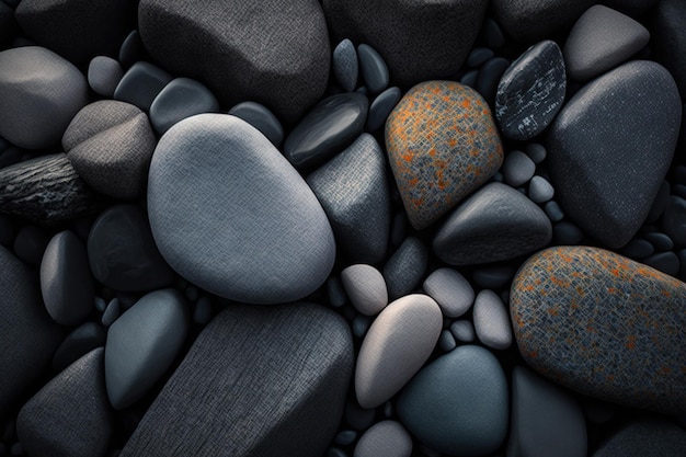 Photo background and texture of stones rock pattern