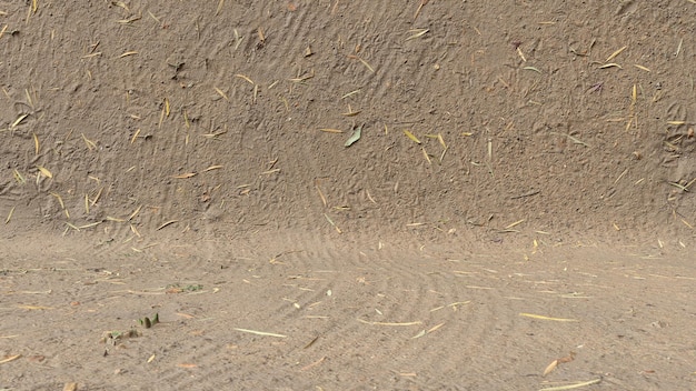 긁힌 흙 바닥의 배경 텍스처 스튜디오 장면, 제품 준비가 된 더러운 토양이 있는 긁힌 땅