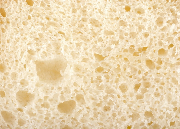 Background and texture white bread close up