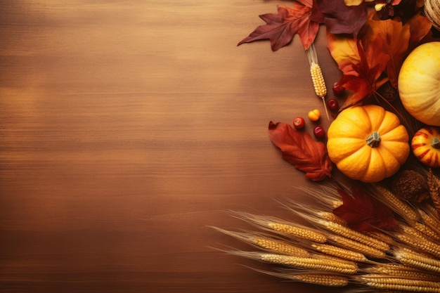 Photo background for the thanksgiving