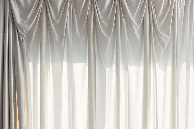 Photo background of thin curtains soft light