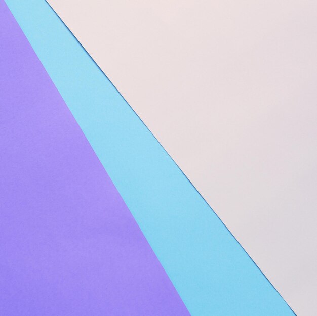 Background of three color paper blank