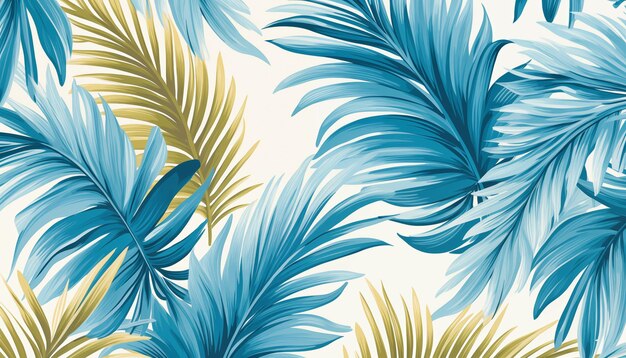 Background of tropical flowers