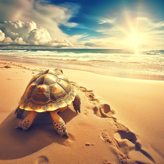 Photo background for turtle