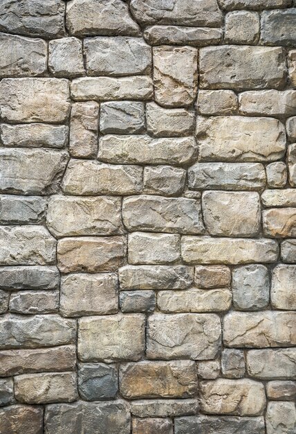 Background of unshape stone or rock wall