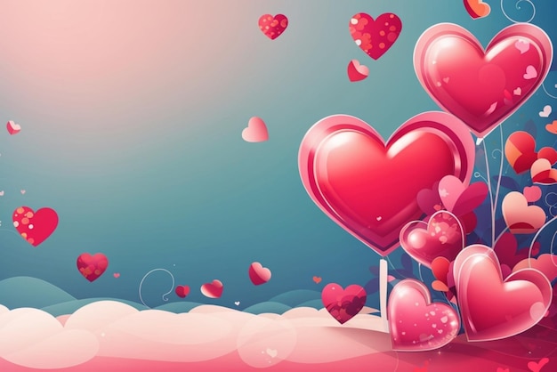 background valentine design modern