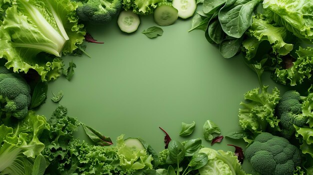 Photo background vegetable salad closeup with space for text