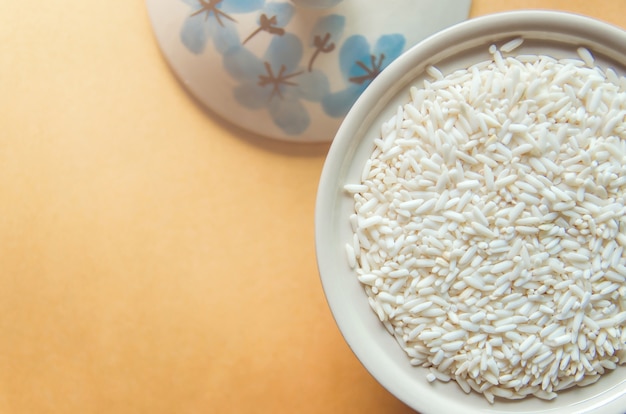 Фон и обои на кучу рисового риса и рисового семени.