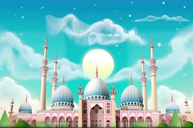 Background Wallpaper for Eid Mubarak