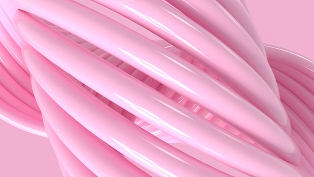 写真 背景の壁紙最小限の抽象的なピンクの線3dレンダリング